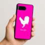 כיסוי בעיצוב אישי עם השם שלך לדגם - Google Pixel 10 5G בעיצוב תרנגול