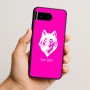 כיסוי בעיצוב אישי עם השם שלך לדגם - Google Pixel 10 5G בעיצוב זאב