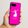 כיסוי בעיצוב אישי עם השם שלך לדגם - Google Pixel 10 5G בעיצוב בלרינה