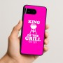 כיסוי בעיצוב אישי עם השם שלך לדגם - Google Pixel 10 5G בעיצוב מלך הגריל