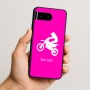כיסוי בעיצוב אישי עם השם שלך לדגם - Google Pixel 10 5G בעיצוב מוטוקרוס