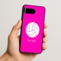 כיסוי בעיצוב אישי עם השם שלך לדגם - Google Pixel 10 5G בעיצוב כדור כדורעף