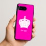 כיסוי בעיצוב אישי עם השם שלך לדגם - Google Pixel 10 5G בעיצוב כתר מלכותי