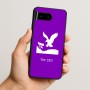 כיסוי בעיצוב אישי עם השם שלך לדגם - Google Pixel 10 5G בעיצוב נשר אמריקאי