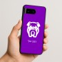 כיסוי בעיצוב אישי עם השם שלך לדגם - Google Pixel 10 5G בעיצוב פרצוף בולדוג