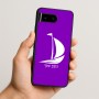 כיסוי בעיצוב אישי עם השם שלך לדגם - Google Pixel 10 5G בעיצוב סירה