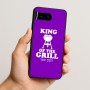 כיסוי בעיצוב אישי עם השם שלך לדגם - Google Pixel 10 5G בעיצוב מלך הגריל