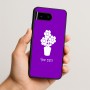 כיסוי בעיצוב אישי עם השם שלך לדגם - Google Pixel 10 5G בעיצוב פרח