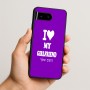 כיסוי בעיצוב אישי עם השם שלך לדגם - Google Pixel 10 5G בעיצוב אוהב את החברה שלי