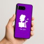 כיסוי בעיצוב אישי עם השם שלך לדגם - Google Pixel 10 5G בעיצוב אהבת נשים