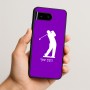 כיסוי בעיצוב אישי עם השם שלך לדגם - Google Pixel 10 5G בעיצוב שחקן גולף