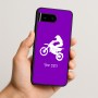 כיסוי בעיצוב אישי עם השם שלך לדגם - Google Pixel 10 5G בעיצוב מוטוקרוס