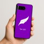 כיסוי בעיצוב אישי עם השם שלך לדגם - Google Pixel 10 5G בעיצוב נוצת נוצה