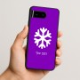 כיסוי בעיצוב אישי עם השם שלך לדגם - Google Pixel 10 5G בעיצוב שלג