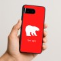 כיסוי בעיצוב אישי עם השם שלך לדגם - Google Pixel 10 5G בעיצוב דוב