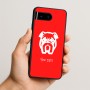 כיסוי בעיצוב אישי עם השם שלך לדגם - Google Pixel 10 5G בעיצוב פרצוף בולדוג