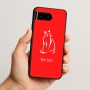 כיסוי בעיצוב אישי עם השם שלך לדגם - Google Pixel 10 5G בעיצוב חתול