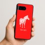 כיסוי בעיצוב אישי עם השם שלך לדגם - Google Pixel 10 5G בעיצוב זברה
