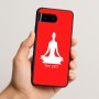 כיסוי בעיצוב אישי עם השם שלך לדגם - Google Pixel 10 5G בעיצוב אימון יוגה