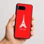 כיסוי בעיצוב אישי עם השם שלך לדגם - Google Pixel 10 5G בעיצוב מגדל אייפל