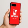 כיסוי בעיצוב אישי עם השם שלך לדגם - Google Pixel 10 5G בעיצוב אוהבת את החבר שלי