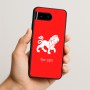 כיסוי בעיצוב אישי עם השם שלך לדגם - Google Pixel 10 5G בעיצוב מזלות - אריה