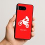 כיסוי בעיצוב אישי עם השם שלך לדגם - Google Pixel 10 5G בעיצוב מוטוקרוס