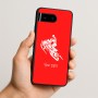 כיסוי בעיצוב אישי עם השם שלך לדגם - Google Pixel 10 5G בעיצוב אופנוע שלג