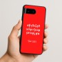 כיסוי בעיצוב אישי עם השם שלך לדגם - Google Pixel 10 5G בעיצוב האלפבית היווני