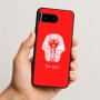 כיסוי בעיצוב אישי עם השם שלך לדגם - Google Pixel 10 5G בעיצוב פרעה - תות ענח' אמון מצרי