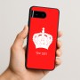 כיסוי בעיצוב אישי עם השם שלך לדגם - Google Pixel 10 5G בעיצוב כתר מלכותי