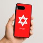 כיסוי בעיצוב אישי עם השם שלך לדגם - Google Pixel 10 5G בעיצוב מגן דוד - מגן דוד - ישראל