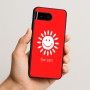 כיסוי בעיצוב אישי עם השם שלך לדגם - Google Pixel 10 5G בעיצוב שמש