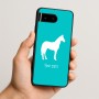 כיסוי בעיצוב אישי עם השם שלך לדגם - Google Pixel 10 5G בעיצוב סוס