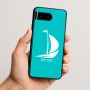 כיסוי בעיצוב אישי עם השם שלך לדגם - Google Pixel 10 5G בעיצוב סירה