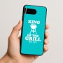 כיסוי בעיצוב אישי עם השם שלך לדגם - Google Pixel 10 5G בעיצוב מלך הגריל