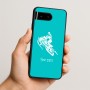 כיסוי בעיצוב אישי עם השם שלך לדגם - Google Pixel 10 5G בעיצוב אופנוע שלג