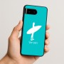 כיסוי בעיצוב אישי עם השם שלך לדגם - Google Pixel 10 5G בעיצוב גלישה - גלישה