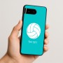 כיסוי בעיצוב אישי עם השם שלך לדגם - Google Pixel 10 5G בעיצוב כדור כדורעף