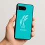 כיסוי בעיצוב אישי עם השם שלך לדגם - Google Pixel 10 5G בעיצוב חיטה גלית זהב