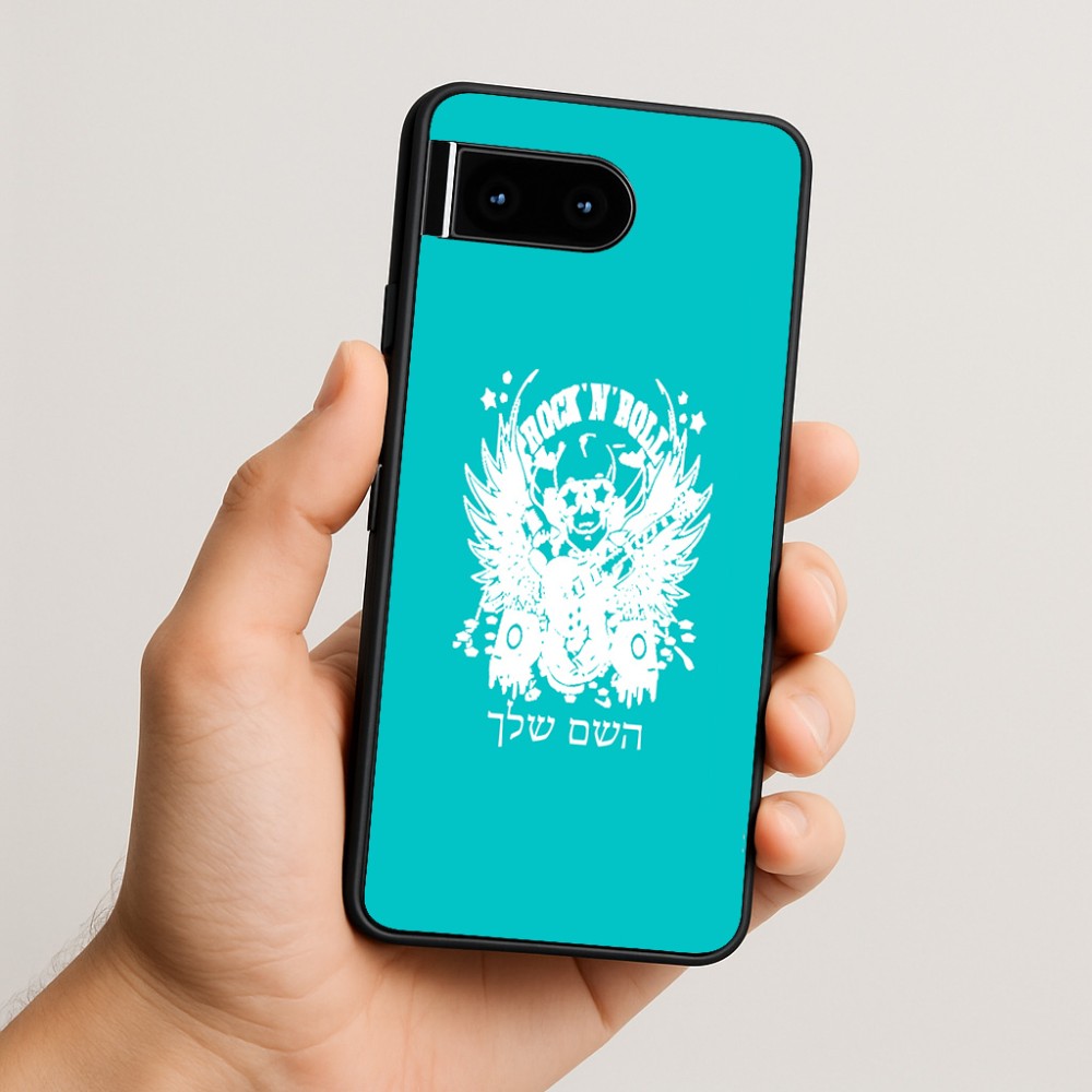 כיסוי בעיצוב אישי עם השם שלך לדגם - Google Pixel 10 5G בעיצוב רוקנרול