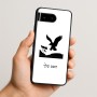 כיסוי בעיצוב אישי עם השם שלך לדגם - Google Pixel 10 5G בעיצוב נשר אמריקאי