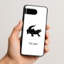 כיסוי בעיצוב אישי עם השם שלך לדגם - Google Pixel 10 5G בעיצוב תנין