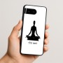 כיסוי בעיצוב אישי עם השם שלך לדגם - Google Pixel 10 5G בעיצוב אימון יוגה