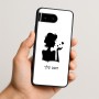 כיסוי בעיצוב אישי עם השם שלך לדגם - Google Pixel 10 5G בעיצוב אהבת נשים