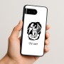 כיסוי בעיצוב אישי עם השם שלך לדגם - Google Pixel 10 5G בעיצוב אנג'ל מוזיקלי