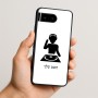 כיסוי בעיצוב אישי עם השם שלך לדגם - Google Pixel 10 5G בעיצוב אזור מוזיקה של די ג'יי