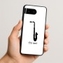 כיסוי בעיצוב אישי עם השם שלך לדגם - Google Pixel 10 5G בעיצוב סקסופון
