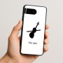 כיסוי בעיצוב אישי עם השם שלך לדגם - Google Pixel 10 5G בעיצוב כינור