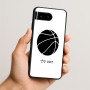 כיסוי בעיצוב אישי עם השם שלך לדגם - Google Pixel 10 5G בעיצוב כדורסל